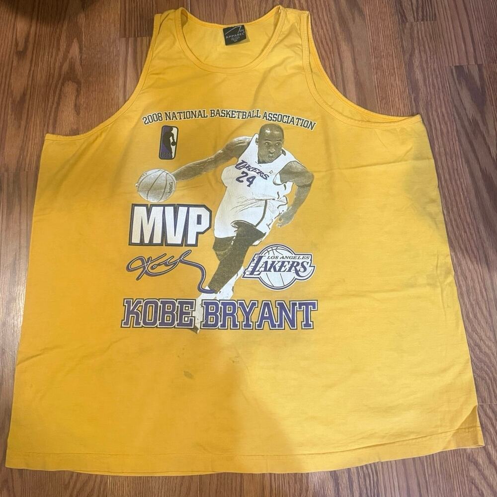 2008 Kobe Bryant MVP Sleeveless Size 3XL
